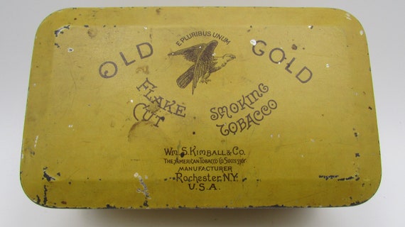 old gold tobacco tin Old Gold Tobacco Tin