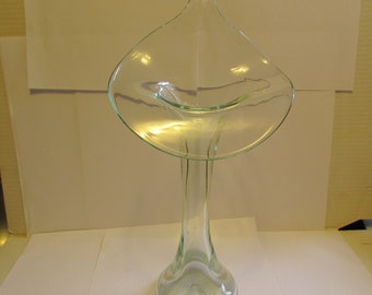 blown glass jack in the pulpit vase