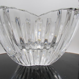 Mikasa- Lead Crystal Tulip Bowl Lydia pattern