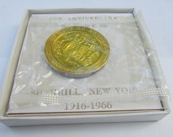 City of Sherrill NY Golden Anniversary Medal