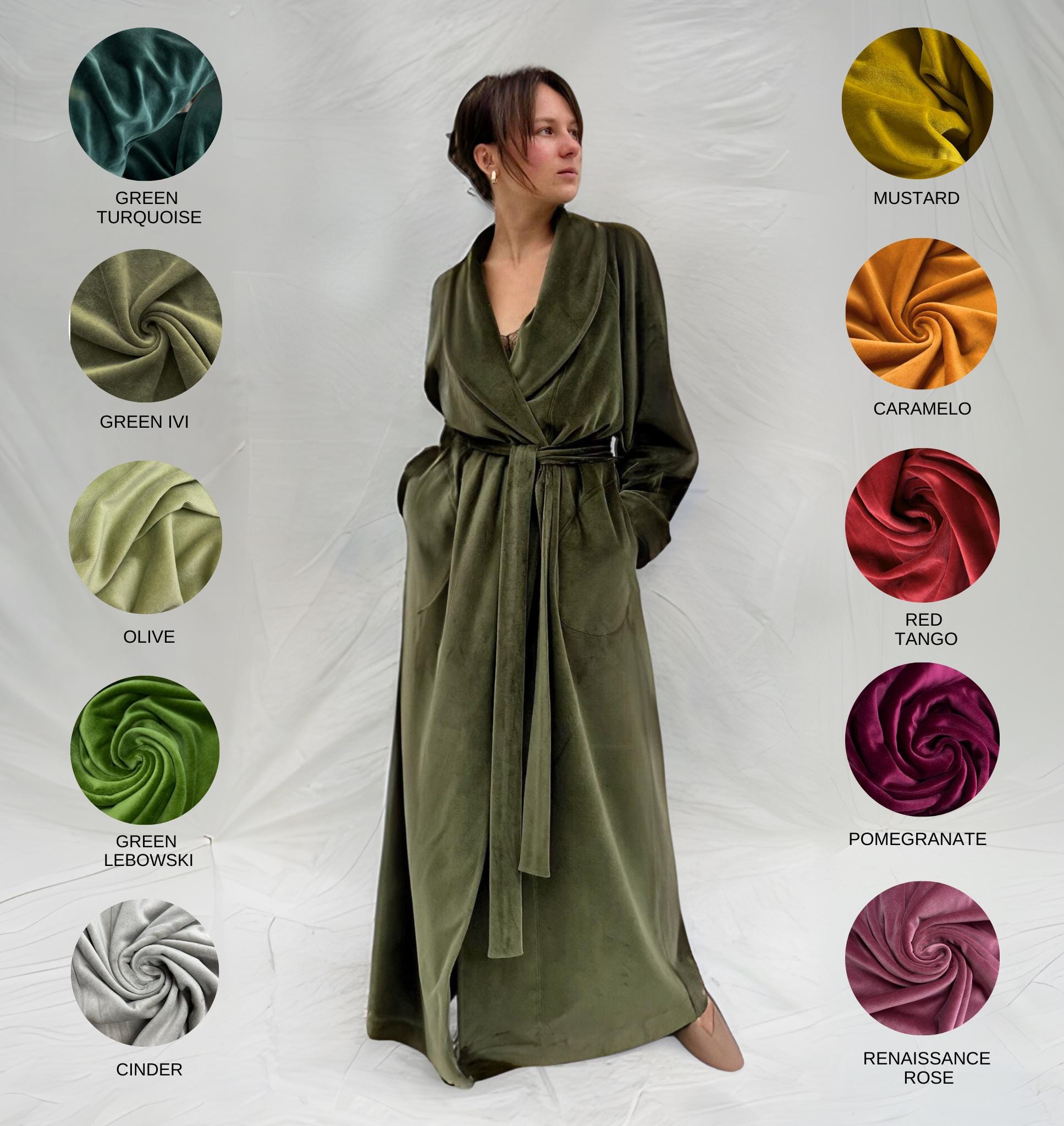 Extra Long Dressing Gown - Etsy Extra Long Dressing Gown - Etsy