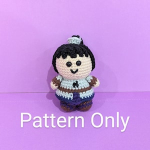 PATTERN ONLY: Shadowheart Crochet Pattern, Inspired by Baldur&#39;s Gate 3, Plushy Plush Amigurumi Soft Toy
