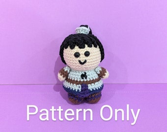 NUR MUSTER: Shadowheart Häkelanleitung, Plüschtier Amigurumi