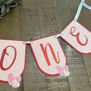 Valentine&#39;s Day Highchair Banner, Valentine&#39;s Day Banner, Little Sweetheart Valentine&#39;s Banner, Heart Birthday Party Decor