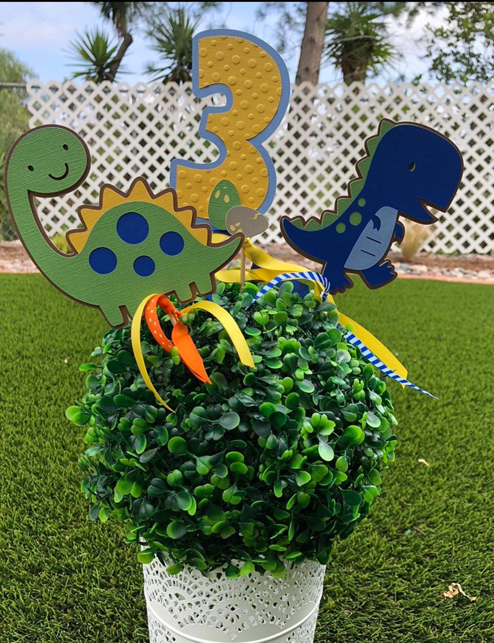 Dinosaurs Centerpieces dinosaur birthday party boy birthday Etsy