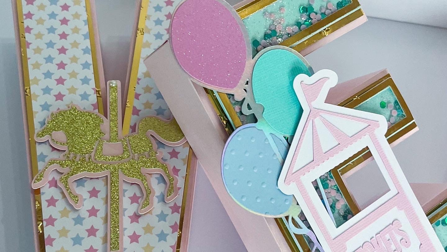 Carnival Letters, Carousel 3D Letters, Carnival Party Decorations ...