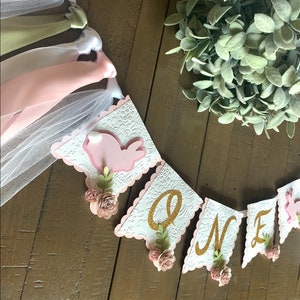 Bunny highchair banner, some bunny is one, ONE banner, bunny garland, bunny theme first birthday, photo prop, Some bunny is one highchair.