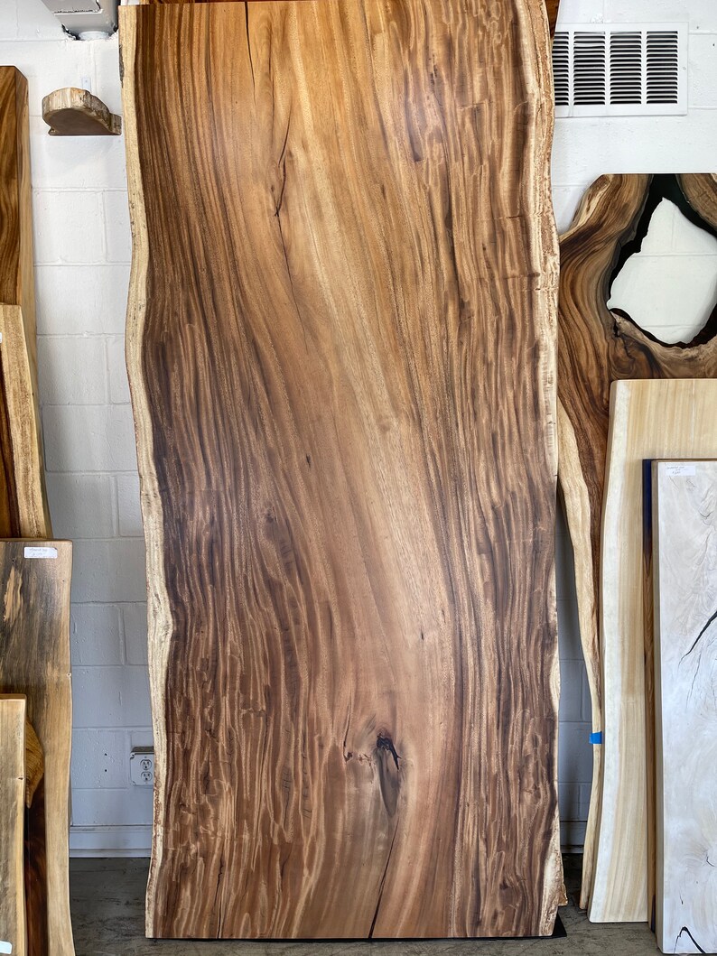 Classic Polyurethane Acacia Table Etsy