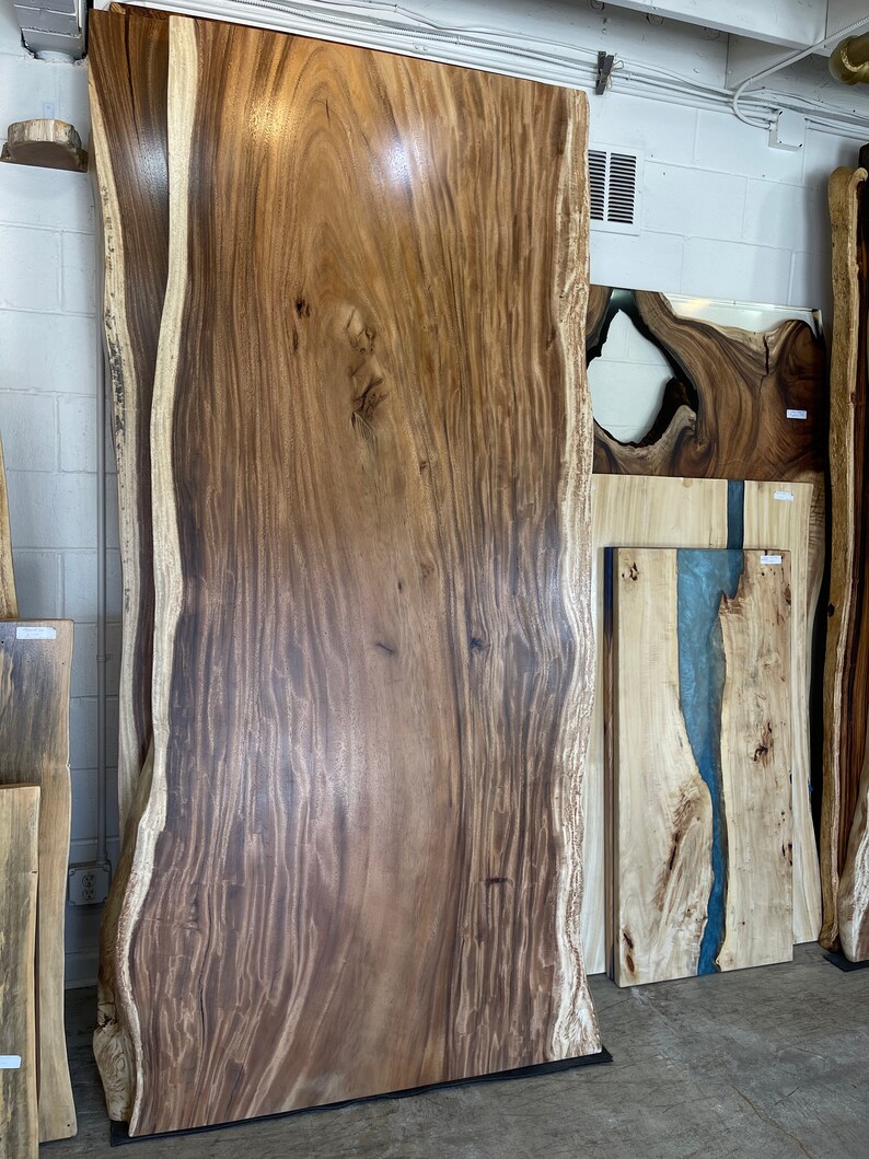 Classic Polyurethane Acacia Table Etsy