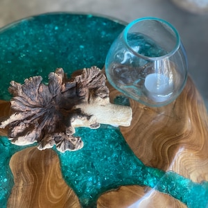 Blown glass votive