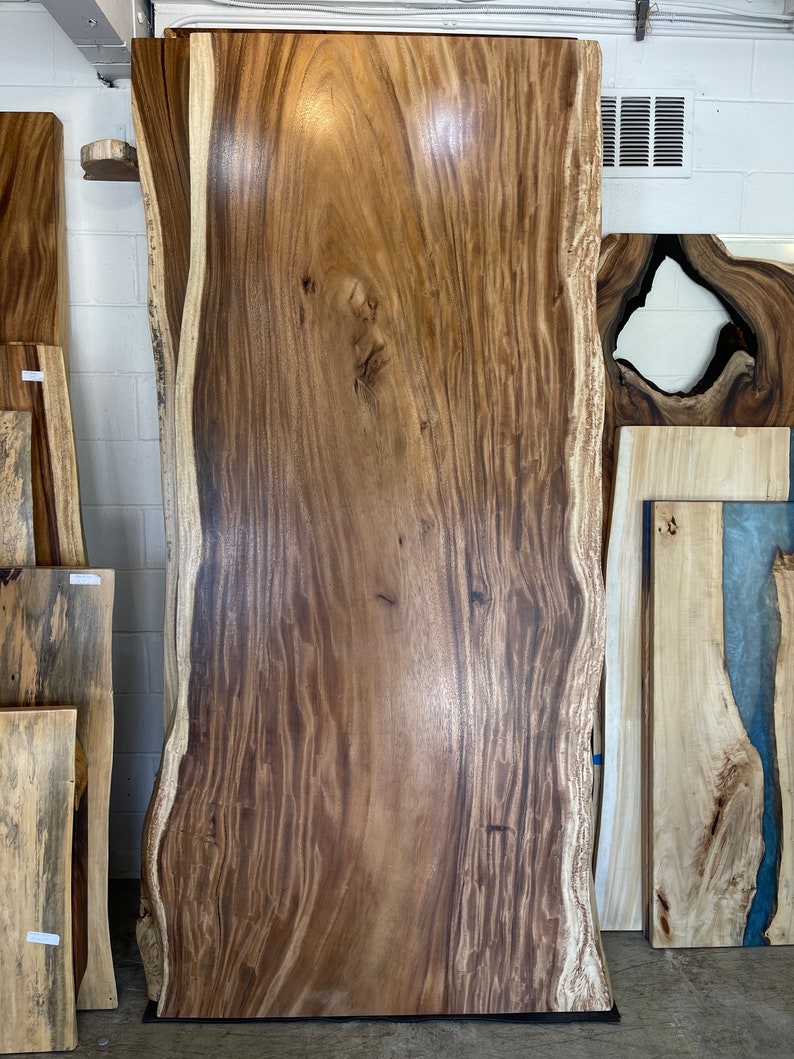 Classic Polyurethane Acacia Table Etsy