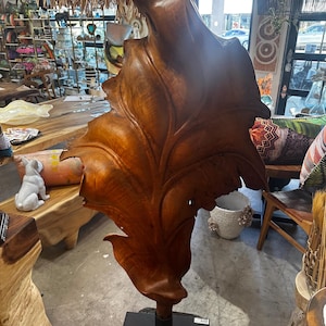 Large Teak Sculpture