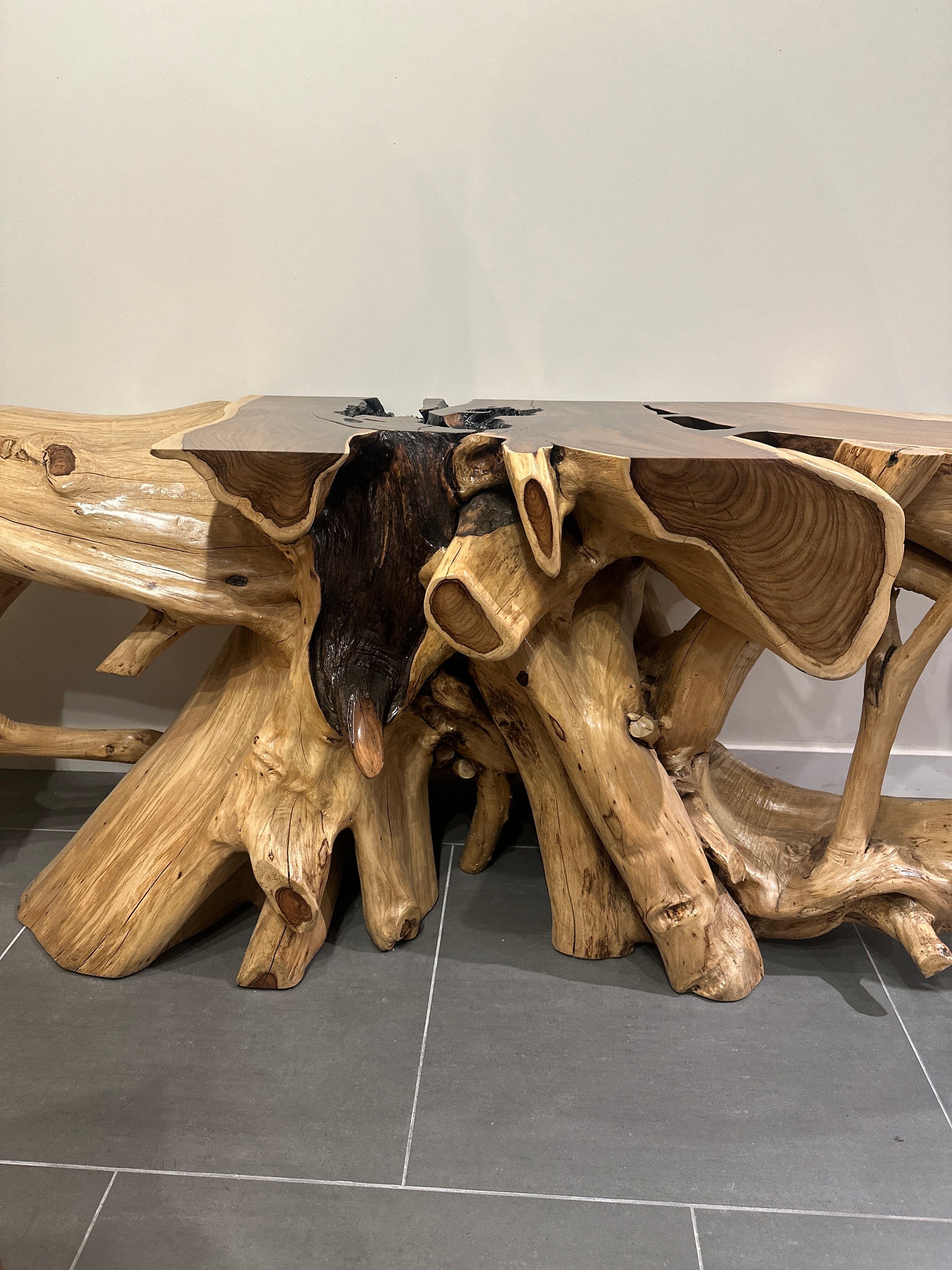 Reclaimed Rose Wood Console Sofa Table - Etsy