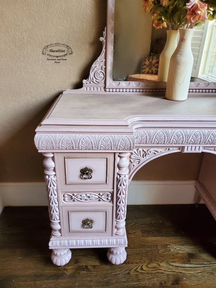 Please Do Not Purchase This Vanity is SOLD Blush Pink 