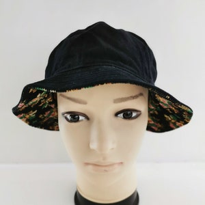 Kenzo Hat Vintage 90&#39;s Kenzo Reversible Bucket Hat Made In Japan