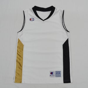 Champion Shirt Vintage Champion Jersey 90s Champion Logos Tank Top Jersey Women Size S