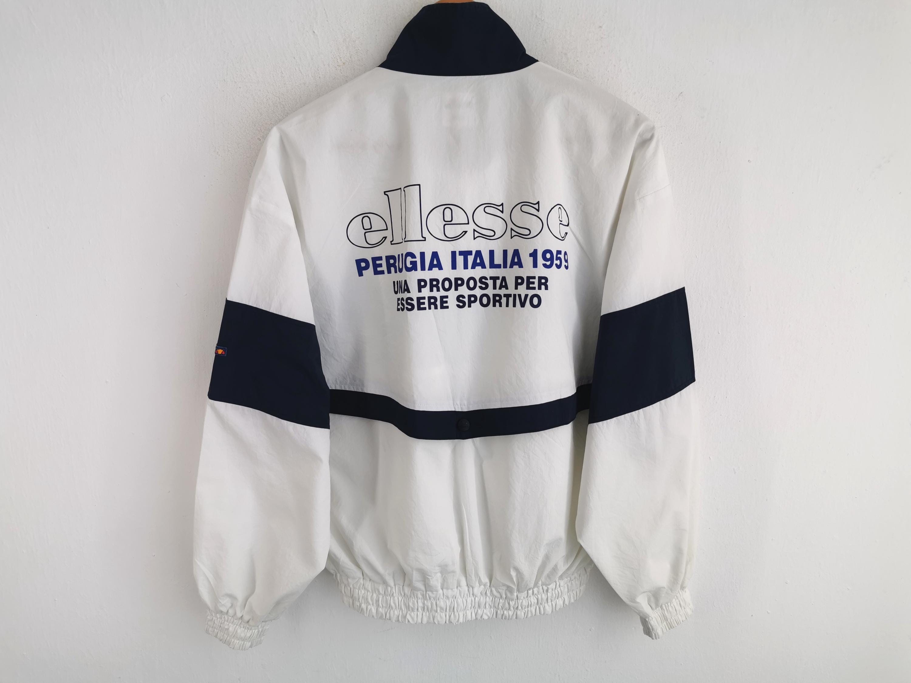 Ellesse Jacket Vintage Size Jaspo L Ellesse Color Block Ellesse Jacket Vintage Size Jaspo L Ellesse Color Block