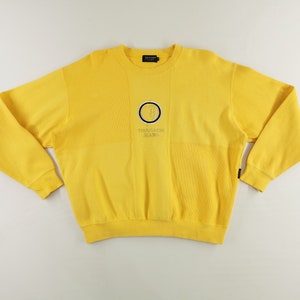 Trussardi Sweatshirt Vintage Size 42 Trussardi Pullover 90s Trussardi Embroidery Logo Pullover Sweatshirt Size L