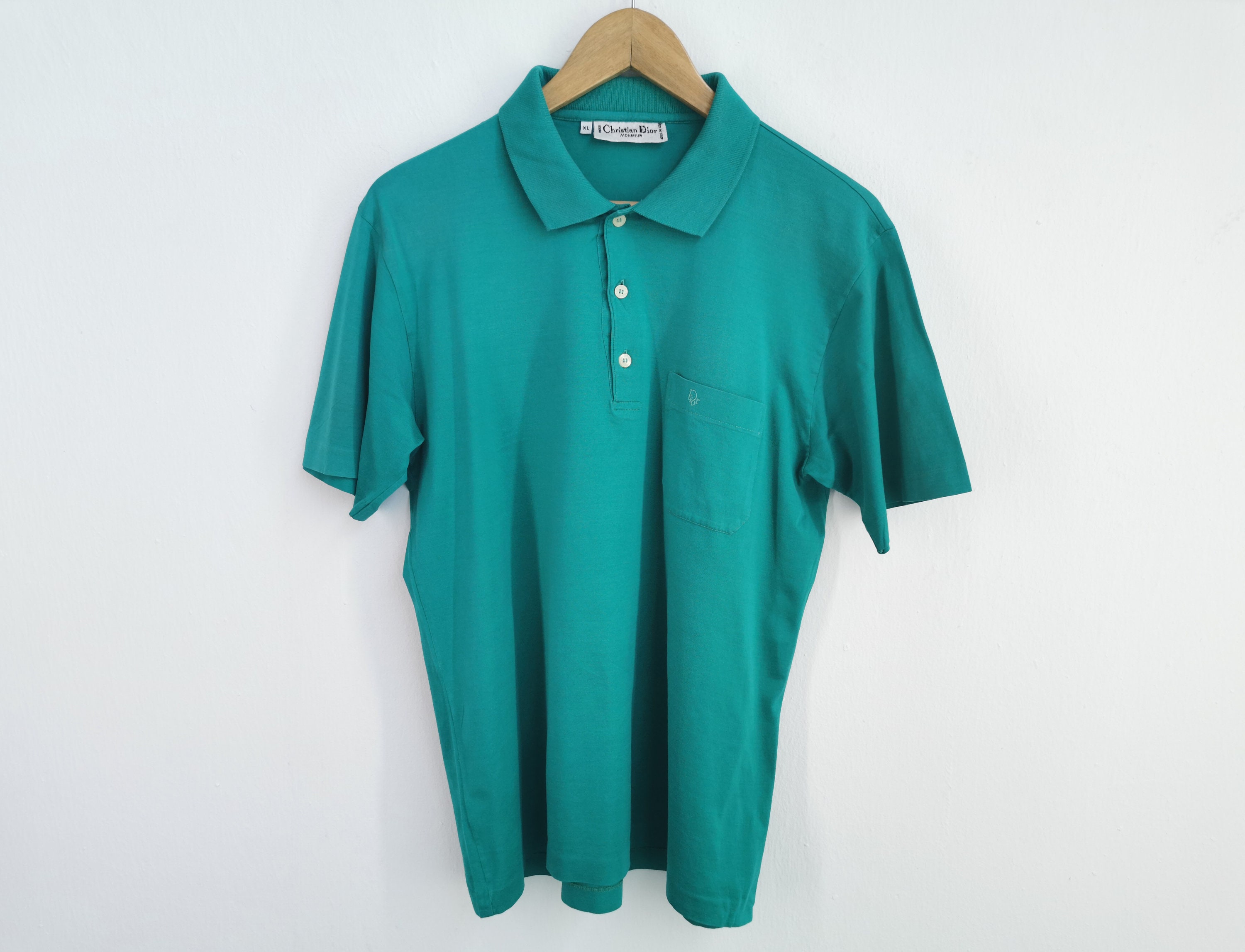 トップス vintage Cristian dior polo shirt df Christian Dior Paris made in France 80s vintage polo t