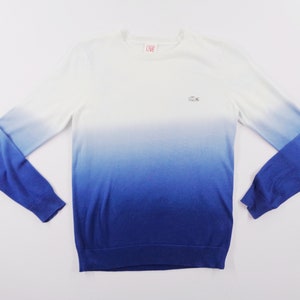 Lacoste Sweatshirt Size 2 Lacoste Pullover Lacoste Live Contrast Color Pullover Sweatshirt Size S