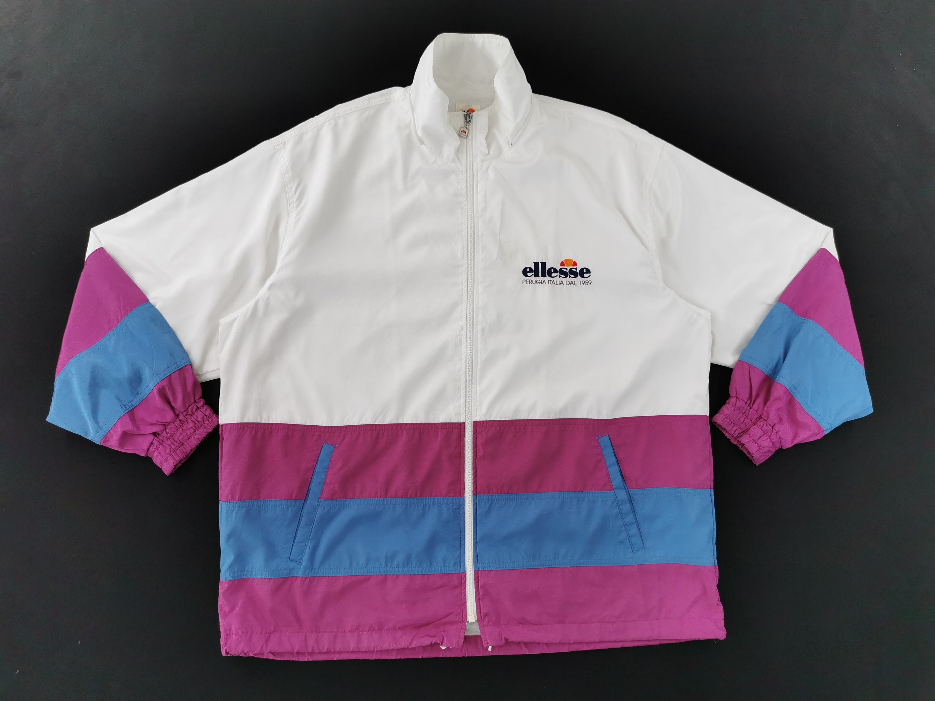 Aannemelijk Op de kop van Raffinaderij Ellesse Windbreaker - Etsy