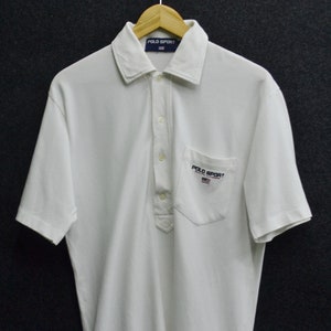 Polo Ralph Lauren Shirt Polo Sport Ralph Lauren Poloshirt Vintage Polo Sport Ralph Lauren Pocket-Poloshirt