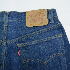 Levis 501xx Jeans Vintage Size 30 Levis 501 Denim Vintage Levis 501xx Made In USA Denim Jeans Size 29/30x30.5