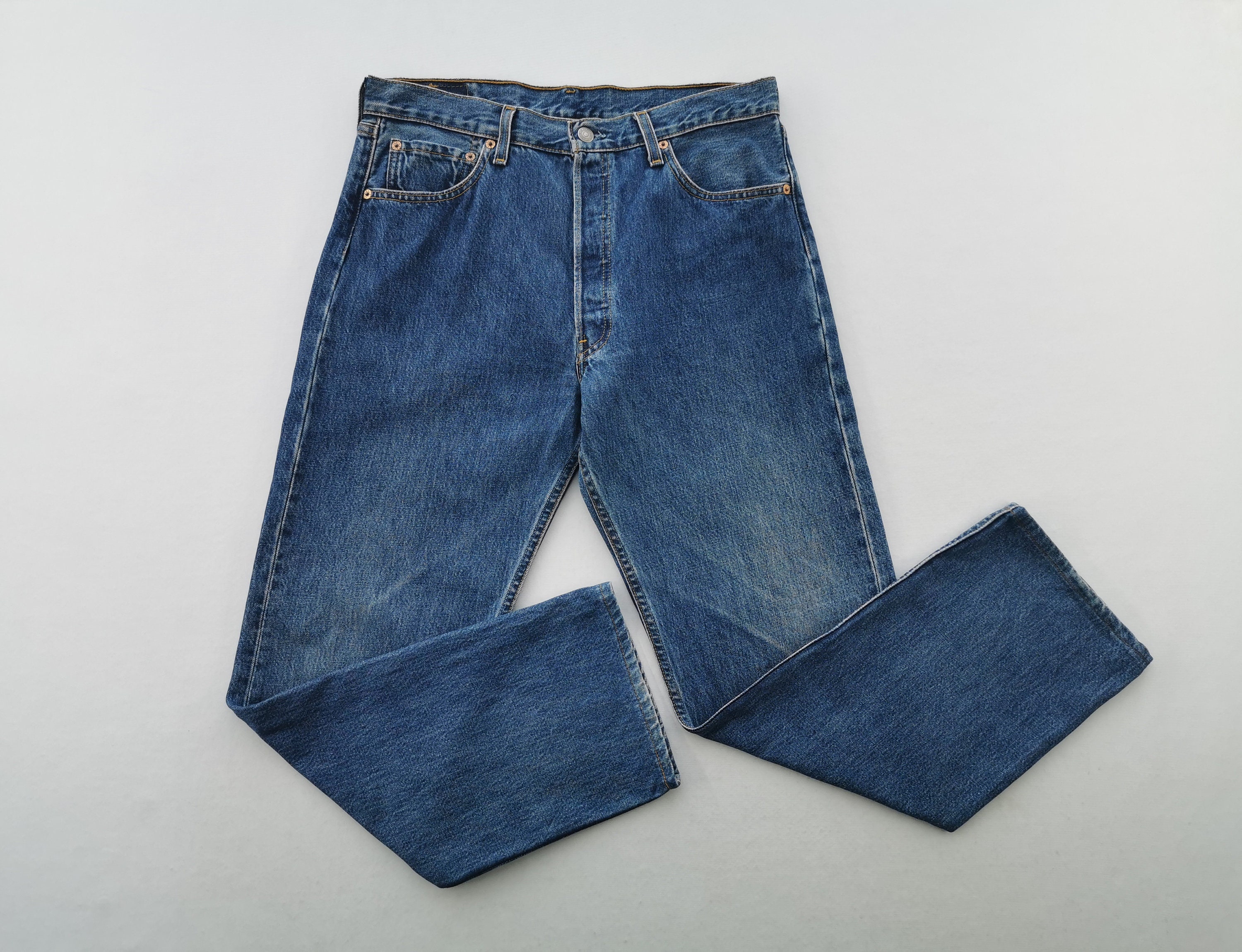 Levis Jeans Vintage 90s Levis Lot 501 Denim Jeans Made in