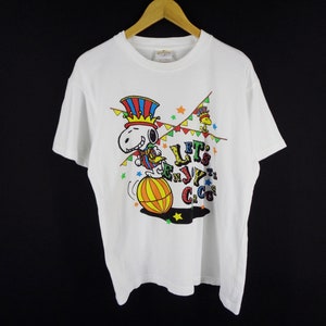 Vintage Snoopy Universal Studios Japan T -shirt Snoopy Print