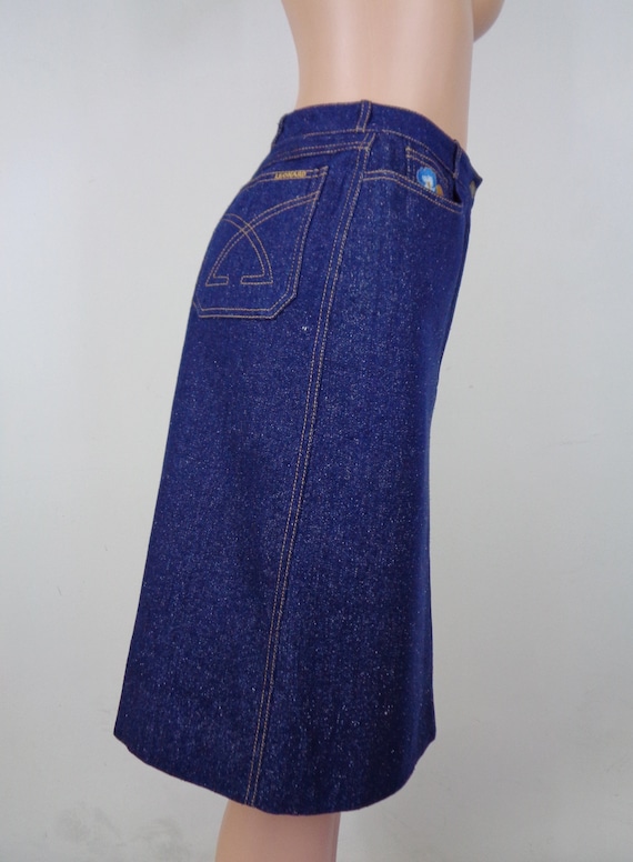 Leonard Skirt Vintage Leonard Fashion Paris Jeans… - image 6