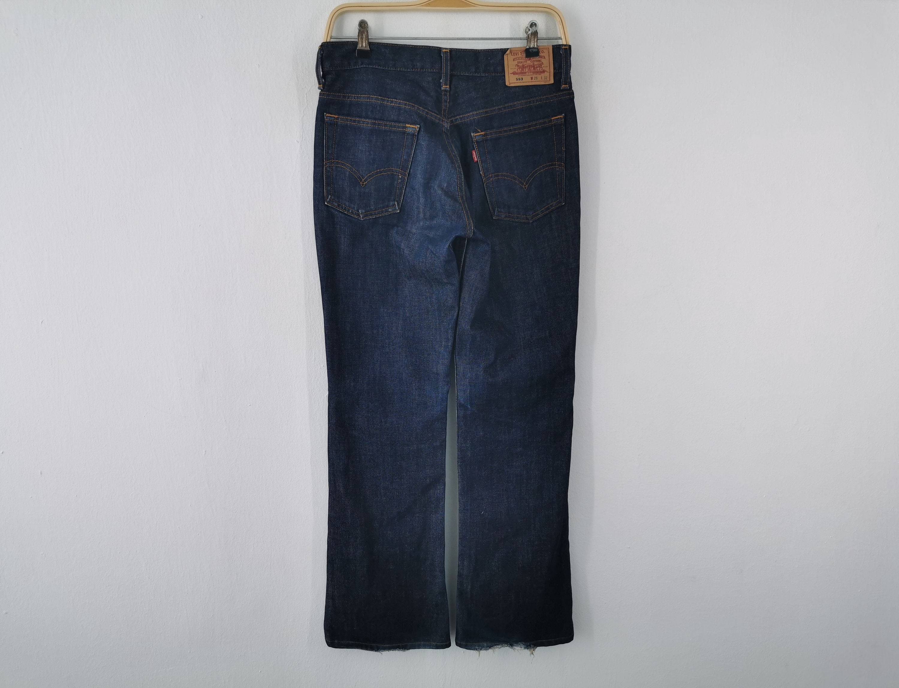Levis 553 Jeans Vintage 90s Size 26 Levis 553 Made in Japan