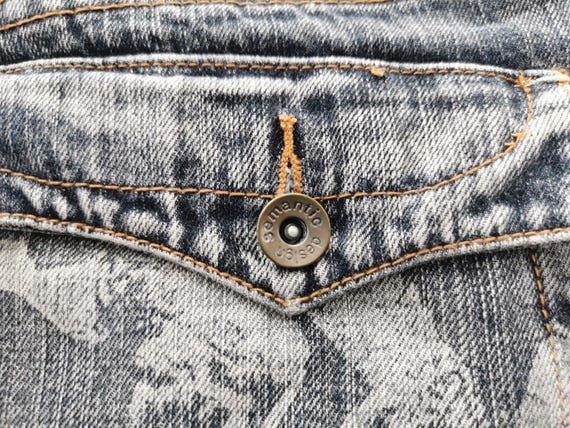 Semantic Design Jeans Size L Semantic Design Embr… - image 7