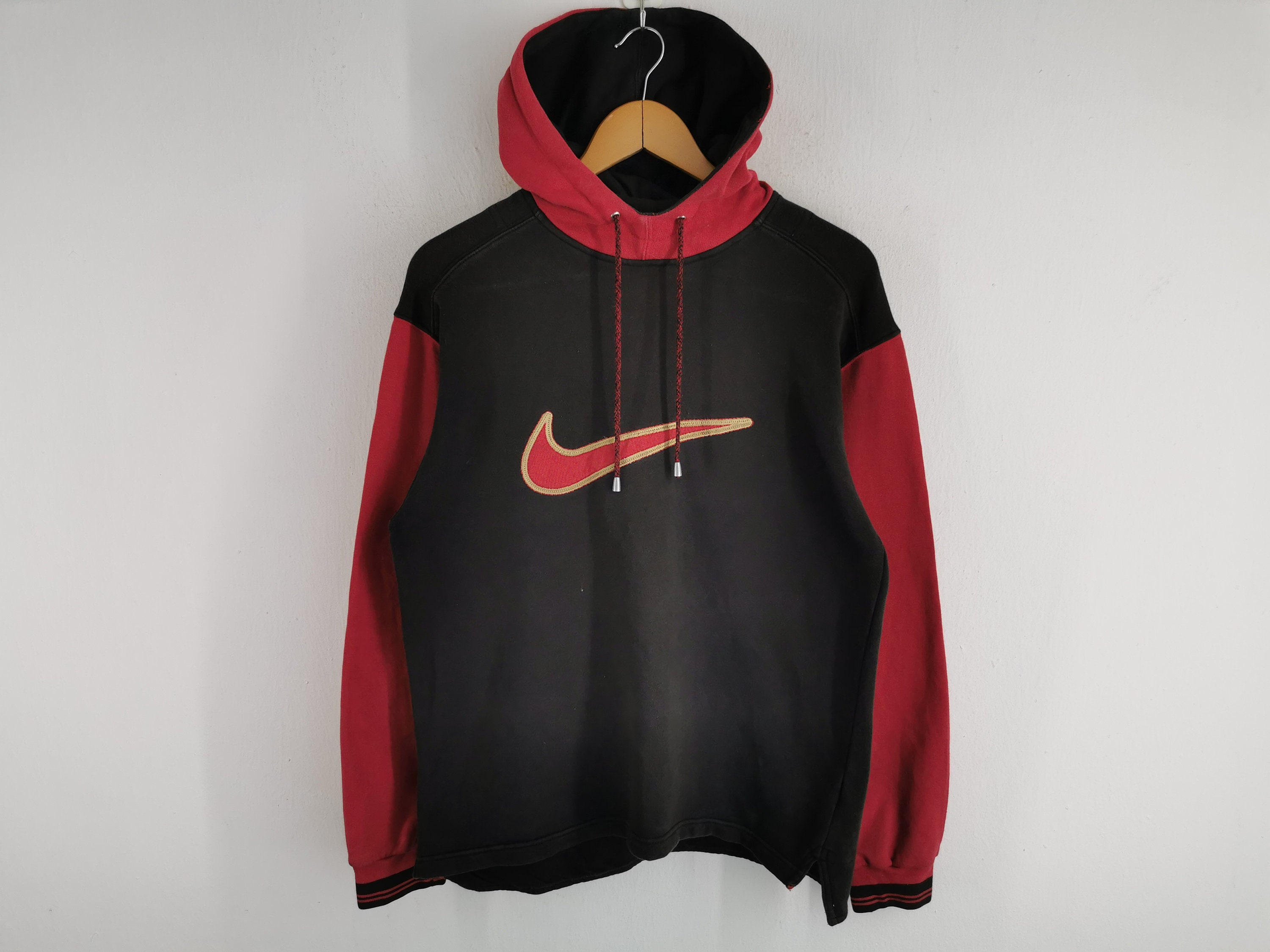 Vintage Nike Hoodie Red - Etsy