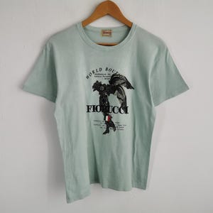 Fiorucci Shirt Vintage 90's Fiorucci Tee T Shirt Made In Italy Women Size M