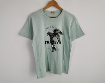 Fiorucci Shirt Vintage 90&#39;s Fiorucci Tee T Shirt Made In Italy Women Size M