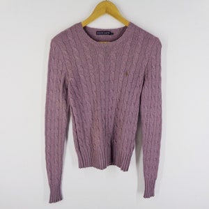 Ralph Lauren Sweatshirt Vintage Ralph Lauren Jumper Vintage Ralph Lauren Pullover Kniwear Sweater Sweatshirt Womens Size L