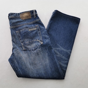 エ*ト様 DKNY JEANS 90s vintage カンフー　チャイナ　ジャ Vintage 90s Dkny Jeans Bottom Wear Vintage Style Rare Item