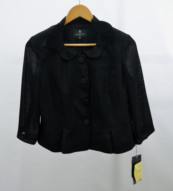 Lanvin Shirt Lot of 4 Lanvin Noir Womens Made In … - image 7