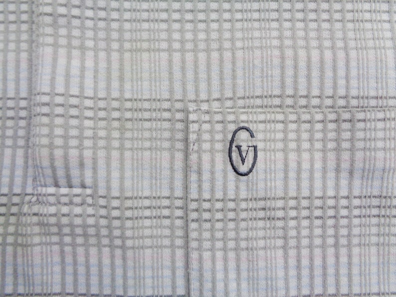 Gianni Valentino Shirt Vintage Gianni Valentino Polo Shirt 90/'s Gianni Valentino Italy Long Sleeve Polo Tee T Shirt Size M