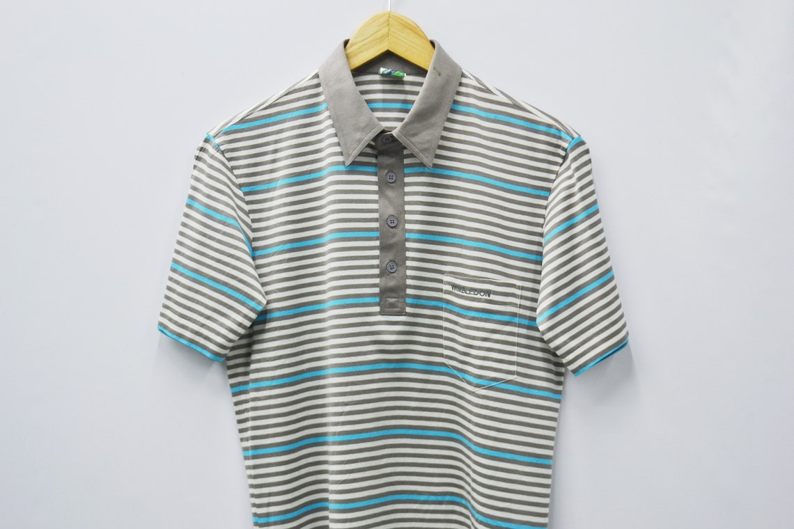 Wimbledon Shirt Vintage Wimbledon Tennis Collection Polo Shirt | Etsy