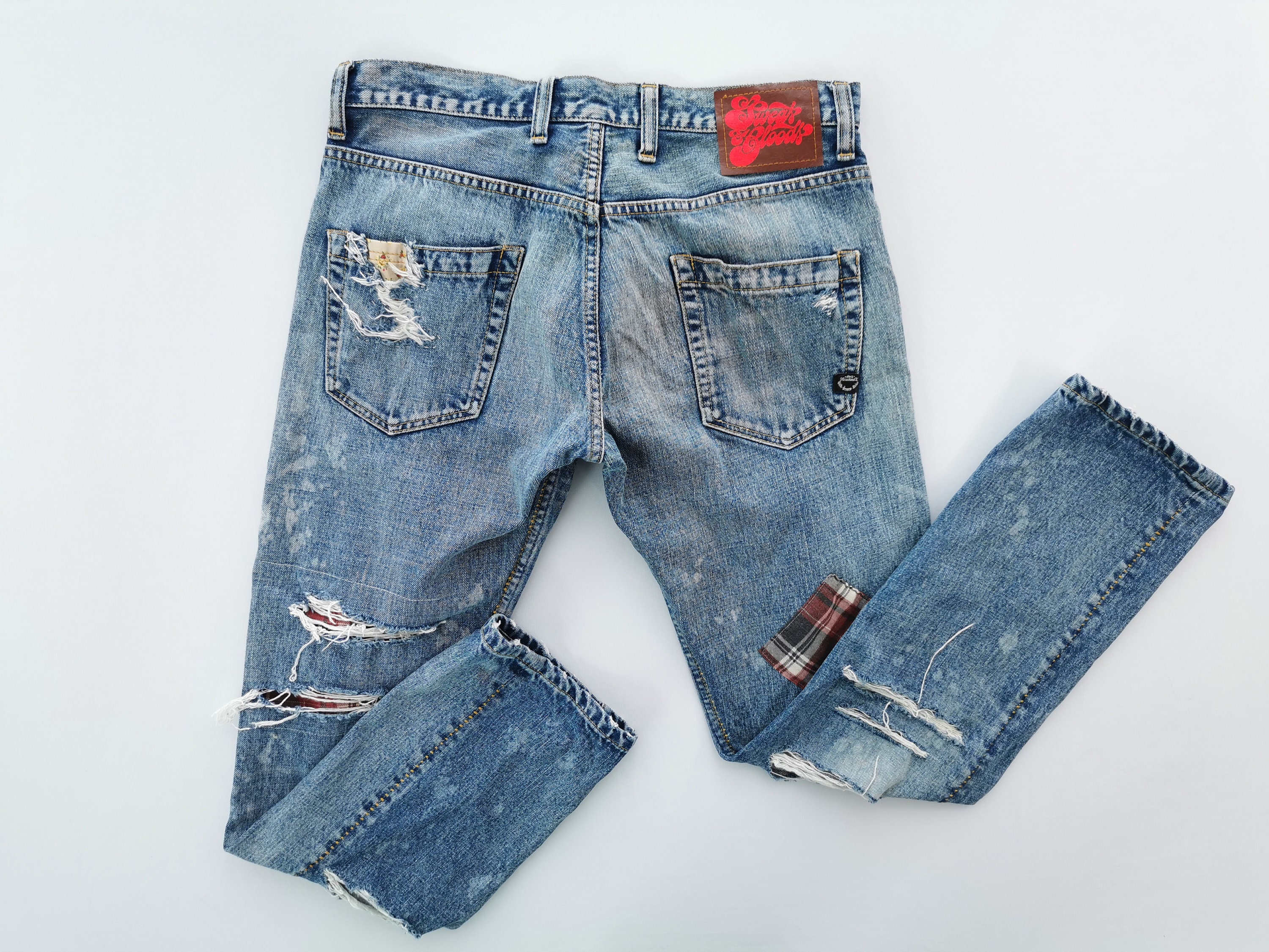RNAのジーンズ RNA Jeans Distressed Destroy Size M RNA Denim Pants RNA Inc