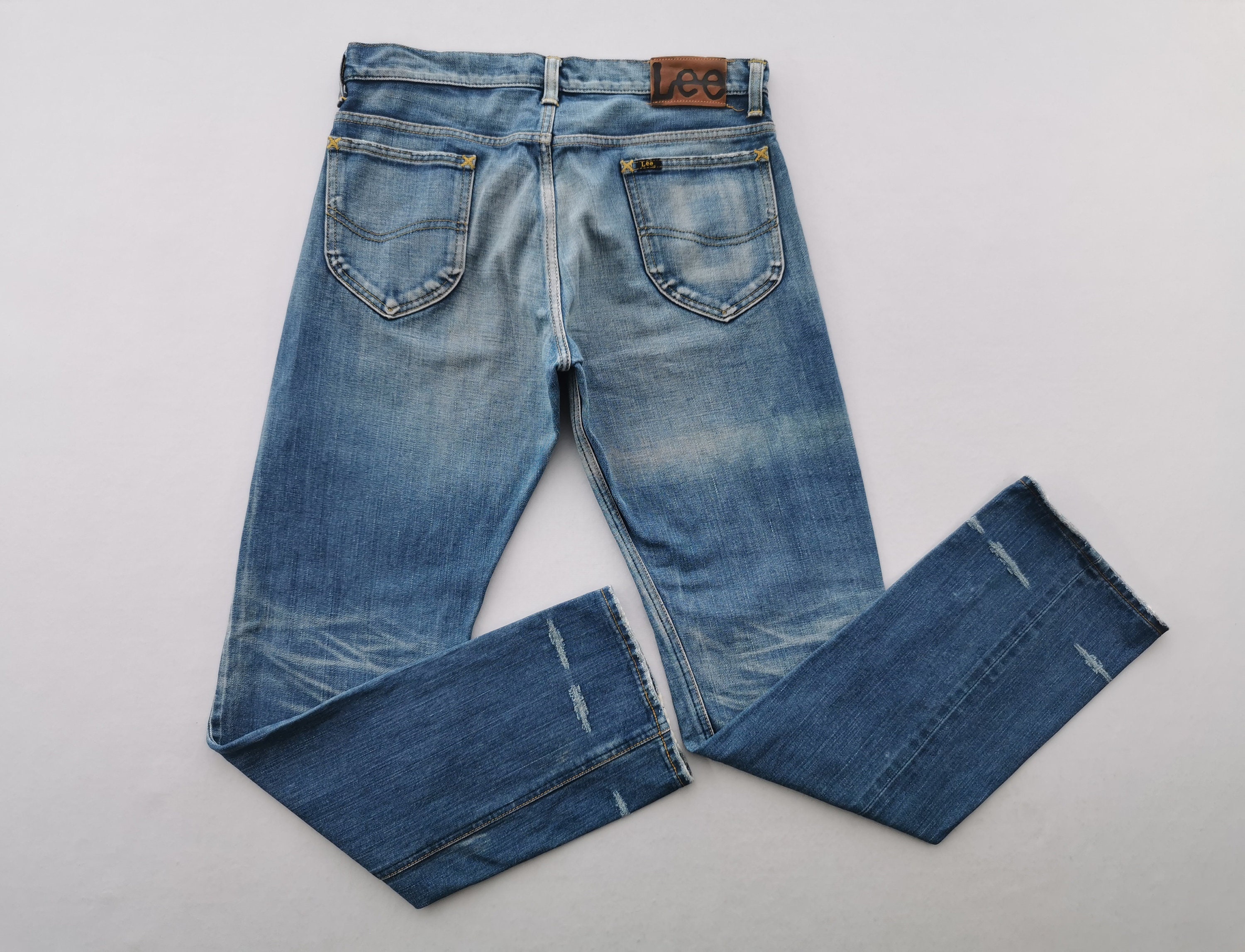 Lee Jeans Distressed Vintage Lee Made in Japan Selvedge