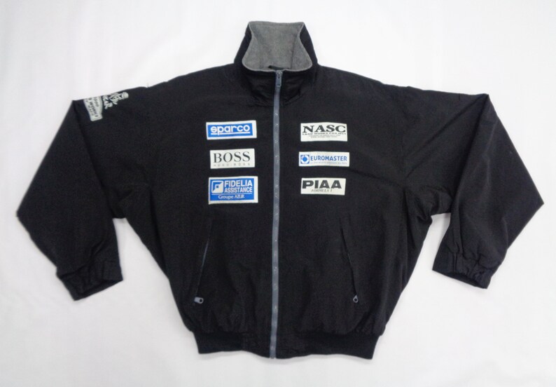 Dakar Rally Jacket Vintage Dakar Sand Works Project Rally Raid by Toyo Tire Jacket Size LL