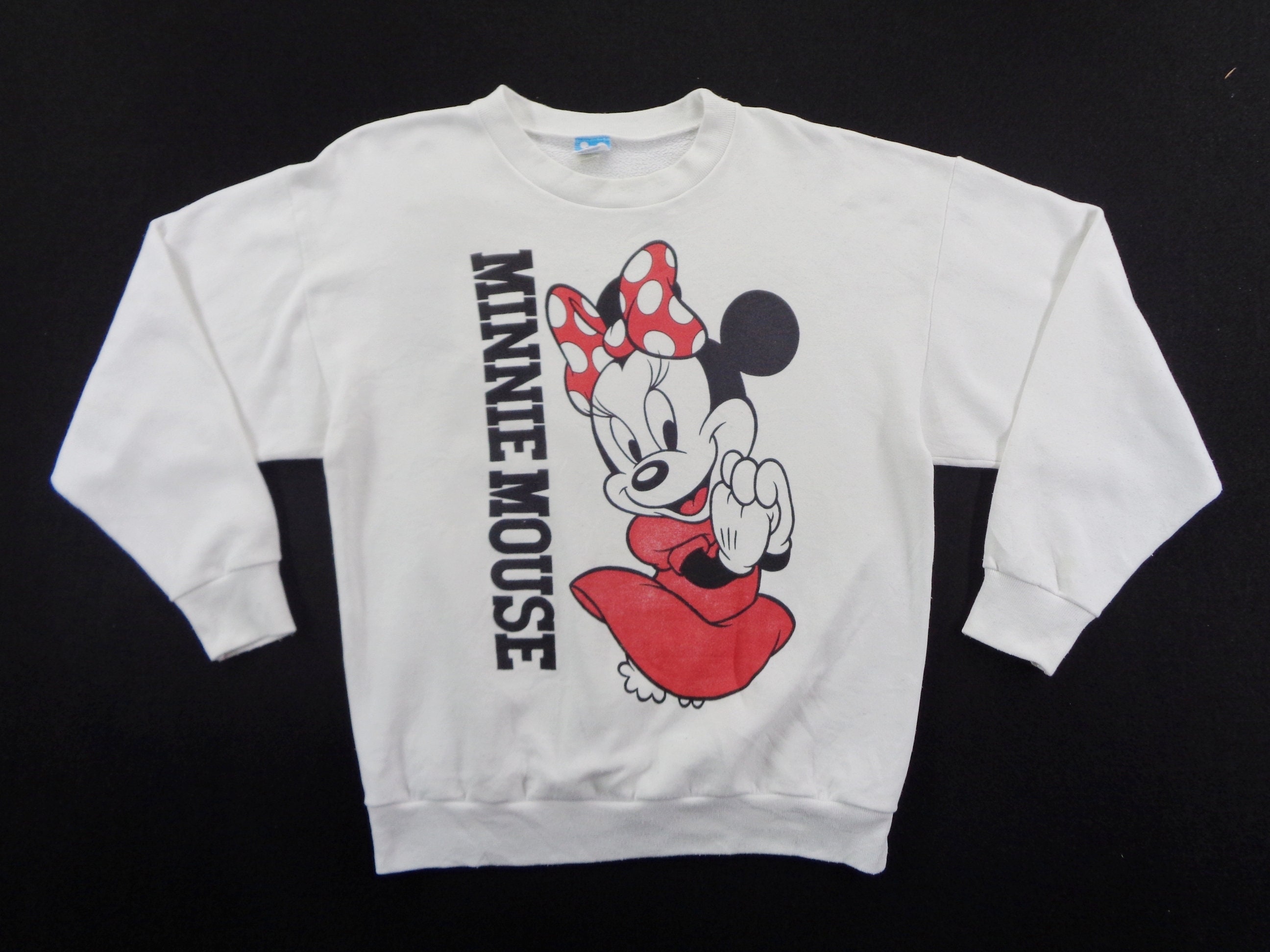 Minnie Mouse Sweatshirt Vintage Minnie Mouse Pullover Vintage | Etsy