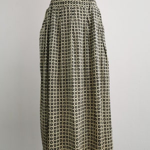Yohji Yamamoto  Skirt Vintage Yohji Yamamoto Polkadot Women Skirt Made In Japan Waist 25-28