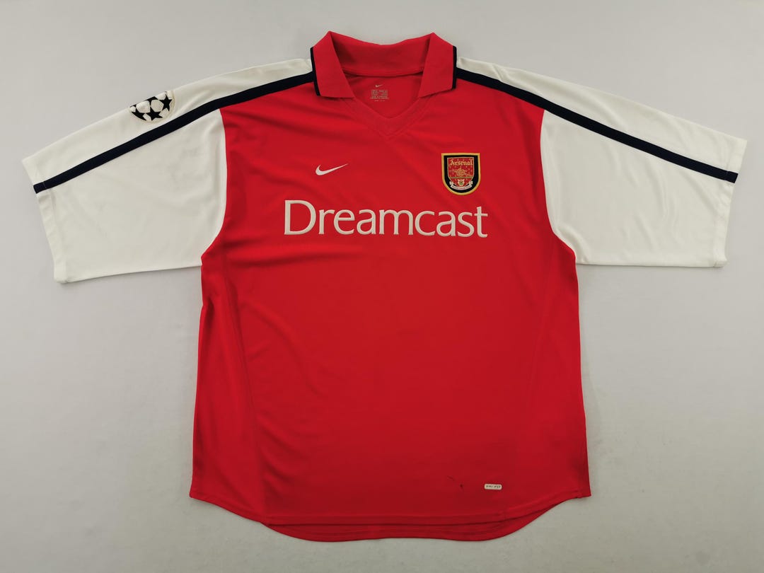 Arsenal Jersey Vintage Arsenal Pires #7 by Nike 00-02 Home