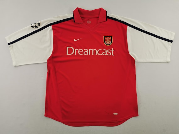 2000年代 Nike Arsenal Dreamcast ジャージ 赤/白 2000年代 Nike Arsenal Dreamcast ジャージ 赤/白