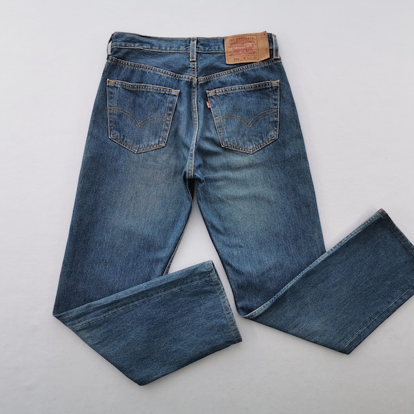 Levis 501 Jeans Distressed Vintage Size 31 Levis 501 Made In USA Denim Jeans Size 30/31x29.5