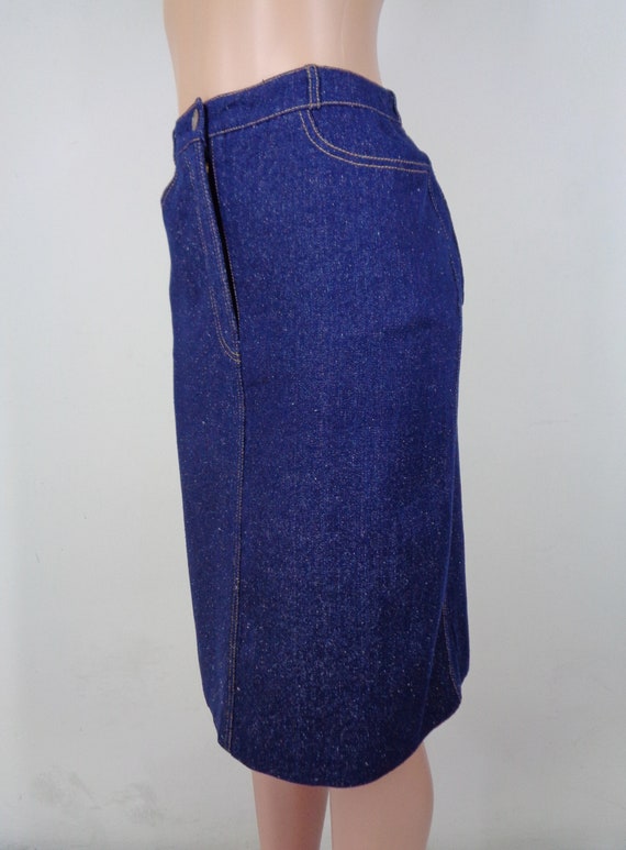 Leonard Skirt Vintage Leonard Fashion Paris Jeans… - image 4