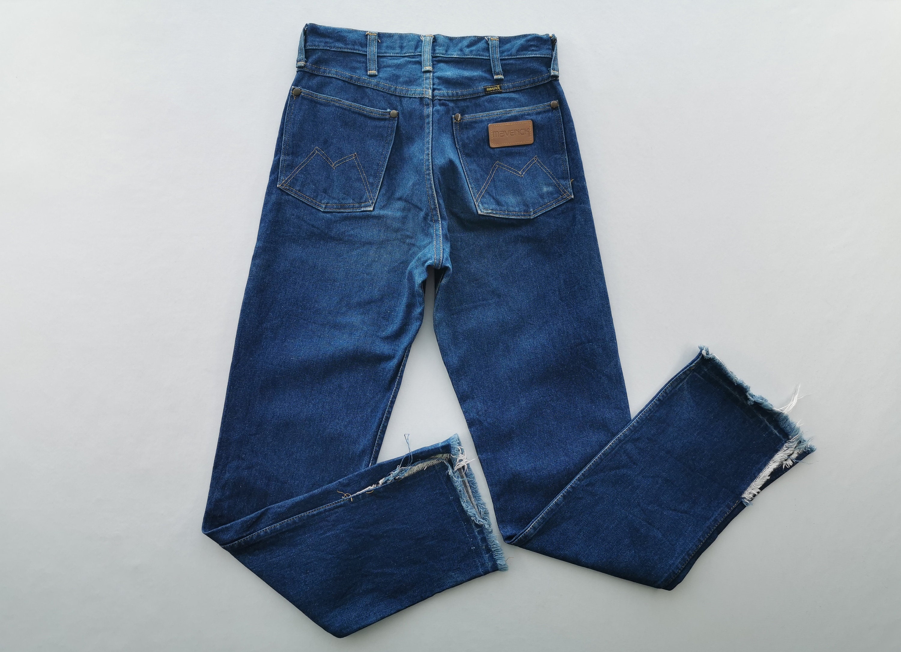 Maverick Jeans Distressed Vintage Size 29 Maverick Denim - Etsy